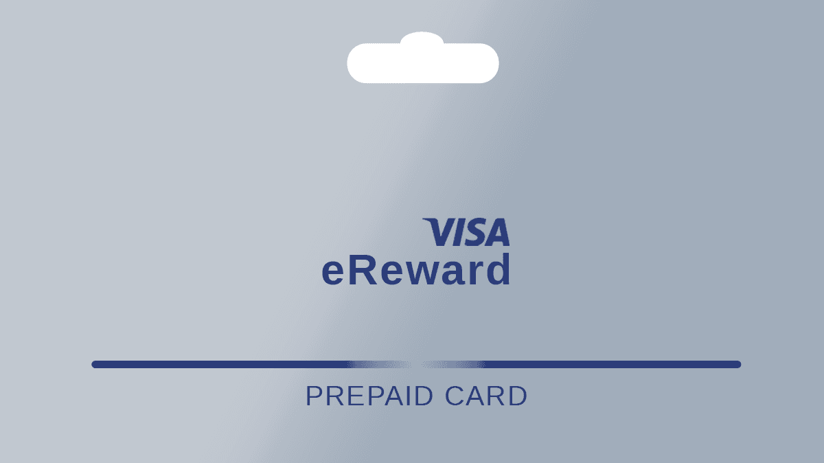 Visa eReward Prepaid Card