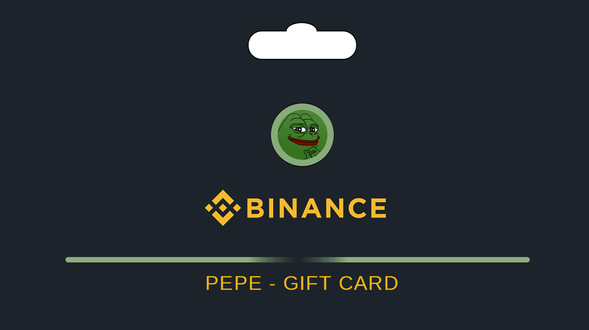 PEPE Binance Gift Card