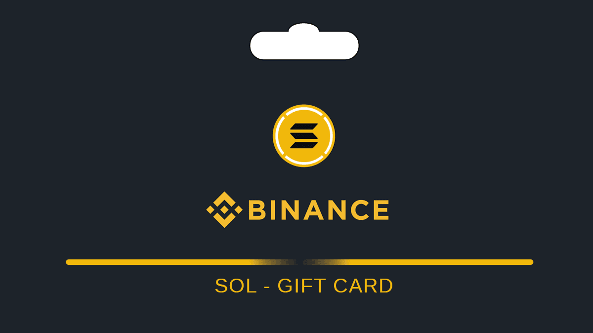 SOL Binance Gift Card