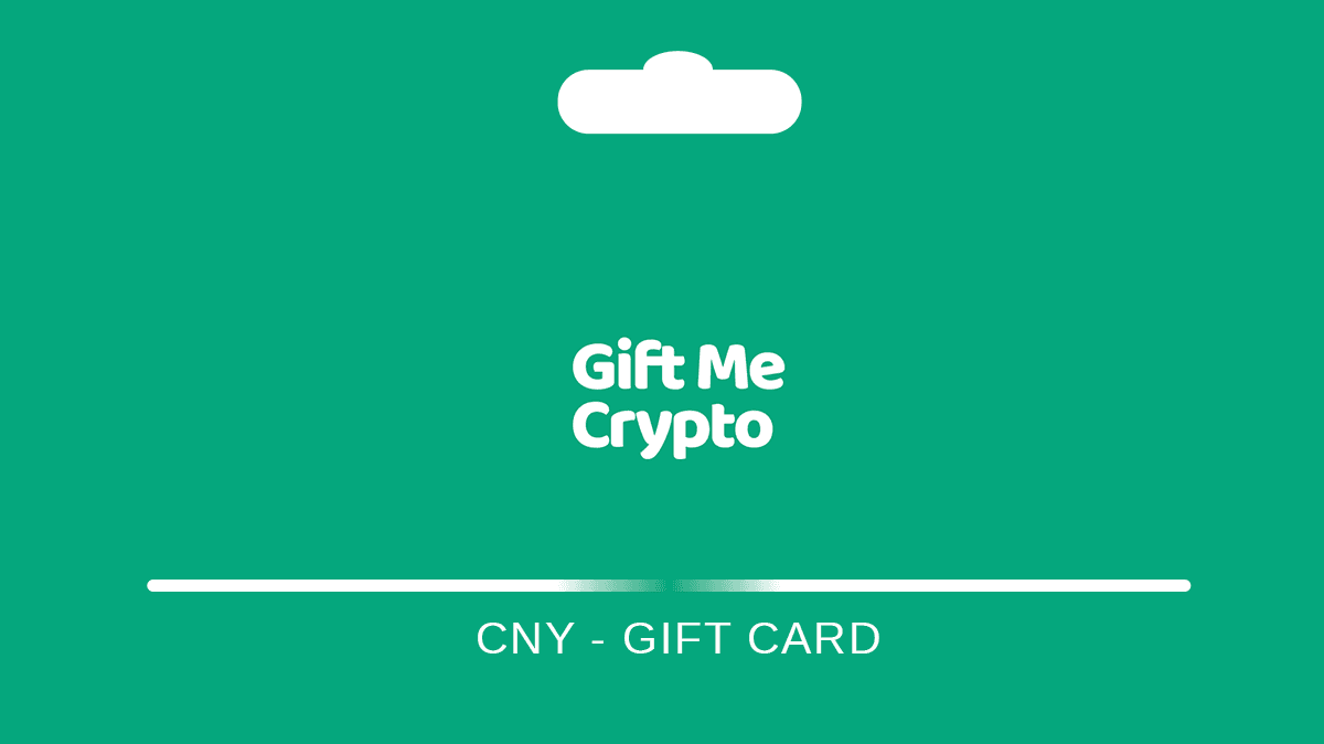 Gift Me Crypto CNY Gift Card