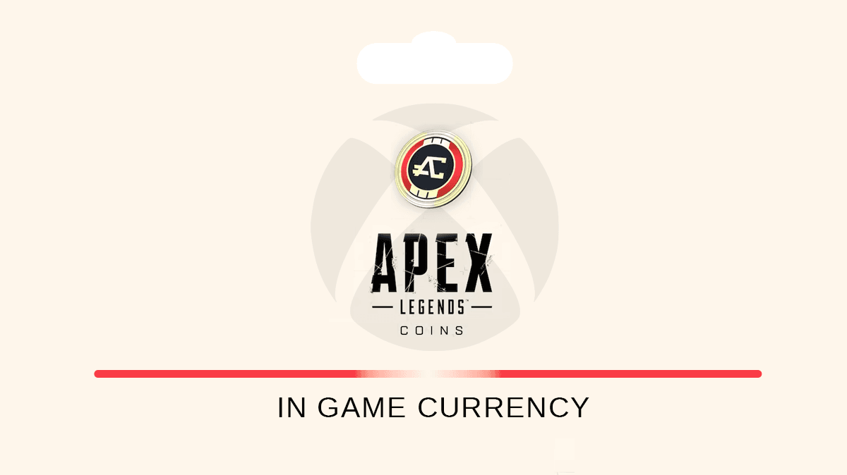 Apex Legends Coins (Xbox In Game Currency)